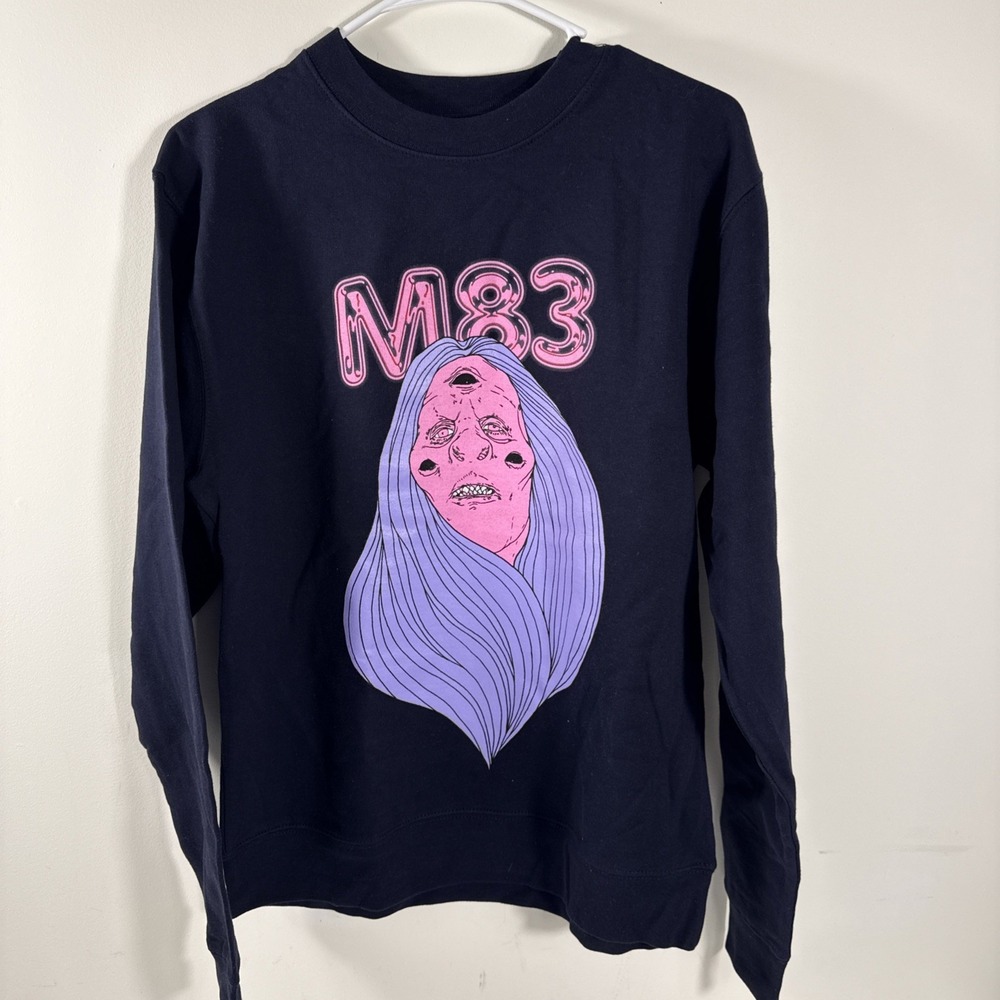 M83 Fantasy Tour‎ 2023 Us Concert Crewneck Sweater Sz Small